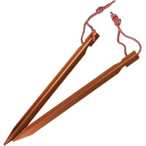 5 piquets de tente alliage léger 180mm 1