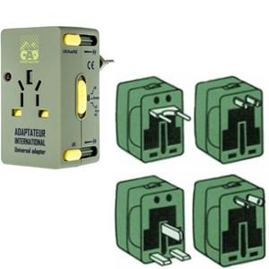 Adaptateur de prise international cao
