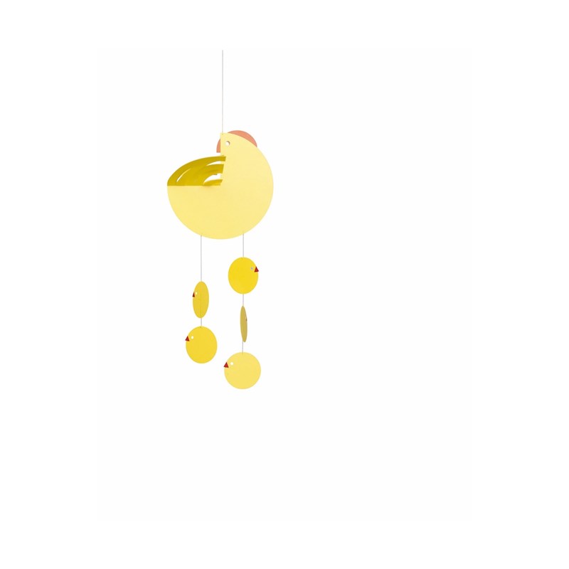 Flensted - Mobile chic hen jaune