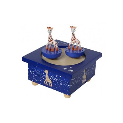 Boite musique bois sophie la girafe ...