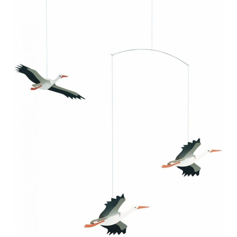 Mobile lucky storks (Flensted) - Couverture