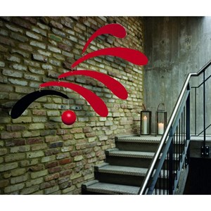 Mobile flowing rythm red 170