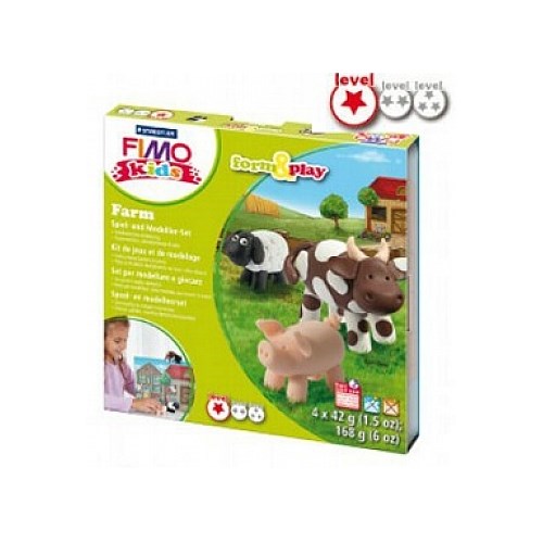 Fimo kids form and play ferme