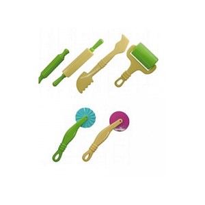 Sachet 6 outils de modelage roulette