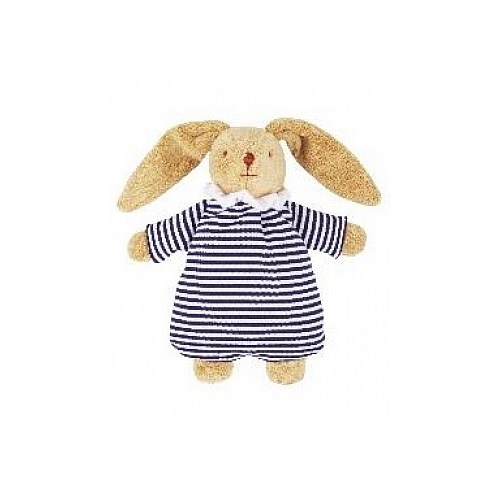 Lapin nid d'ange hochet mariniere 19cm