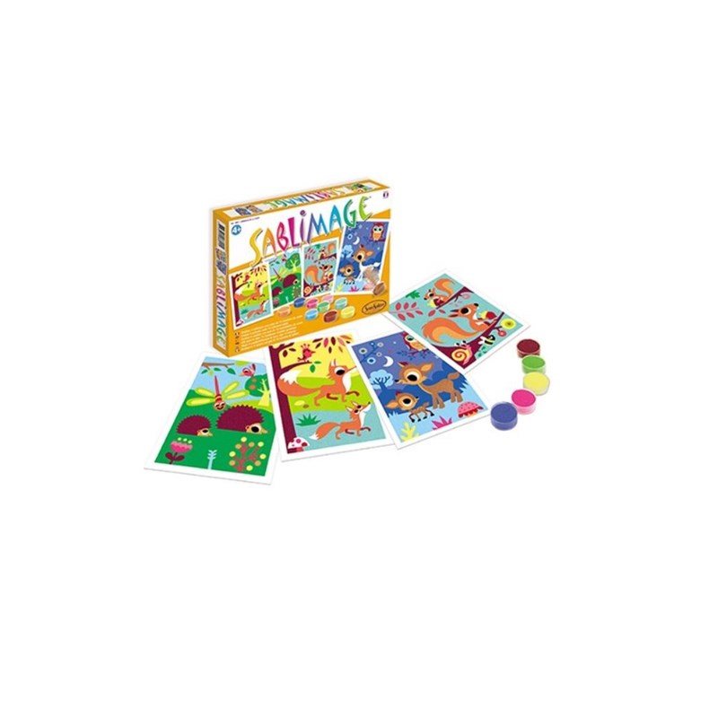 Sablimage animaux de la foret