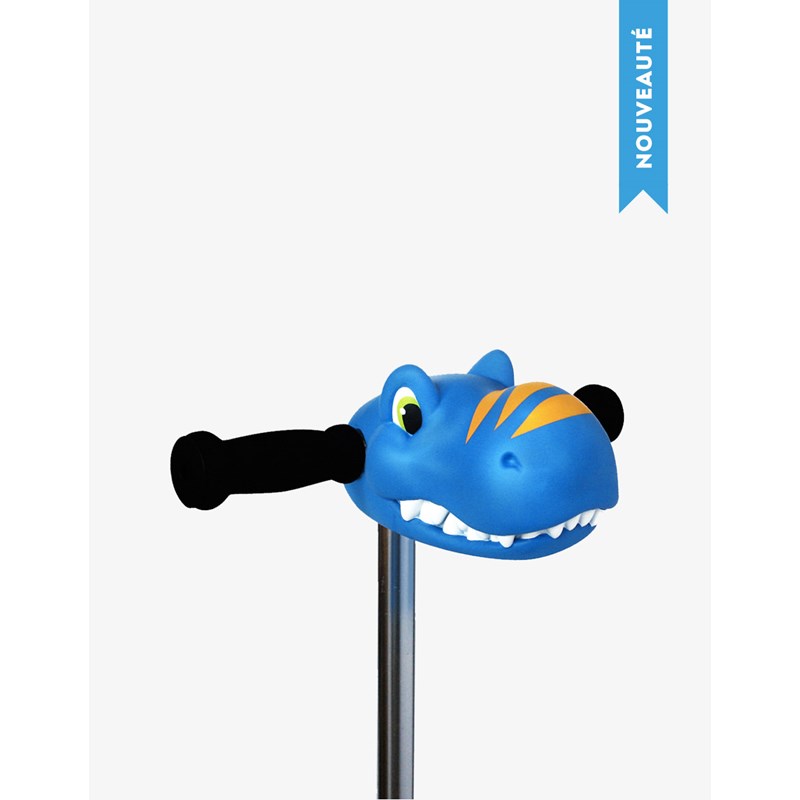 Tãªte de dinosaure bleue