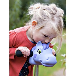 Tãªte de poney violette