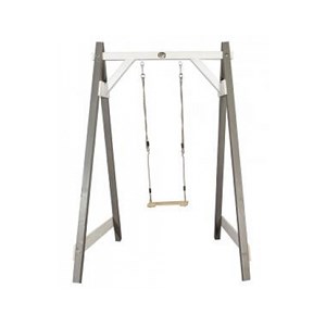 Portique simple gris axi 1 balancoire