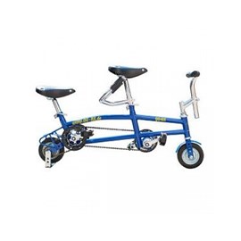 Mini tandem qu-ax 6 bleu