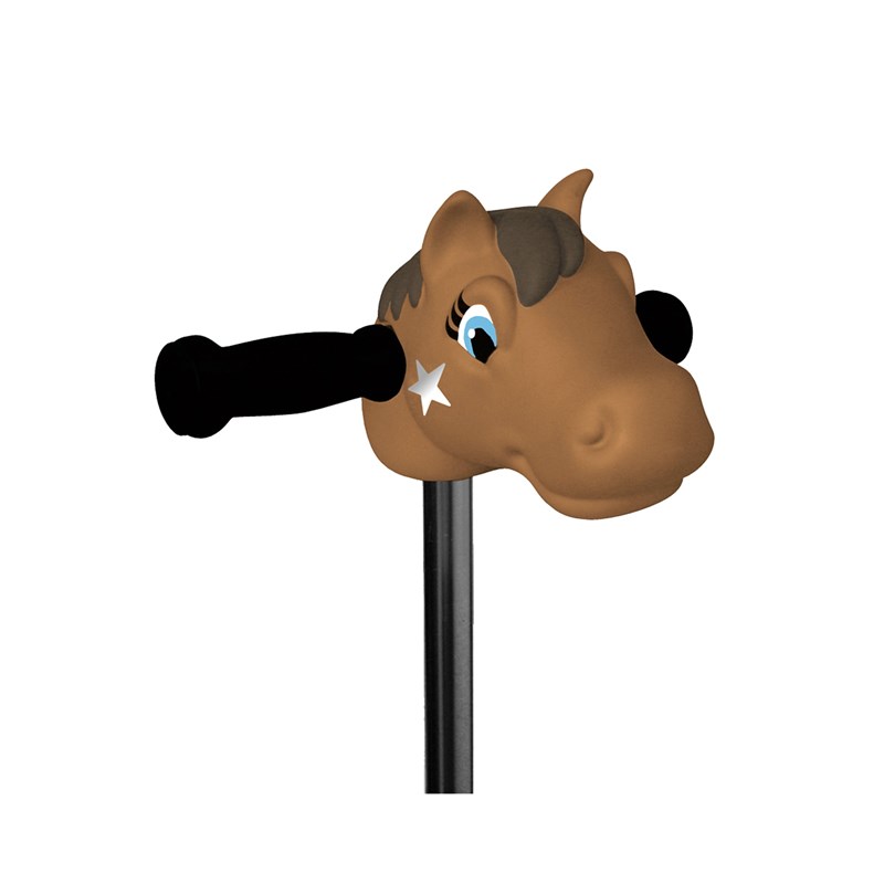 Tãªte de poney marron