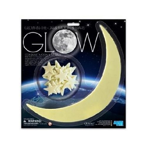 Dam - Glow in the dark lune et etoiles