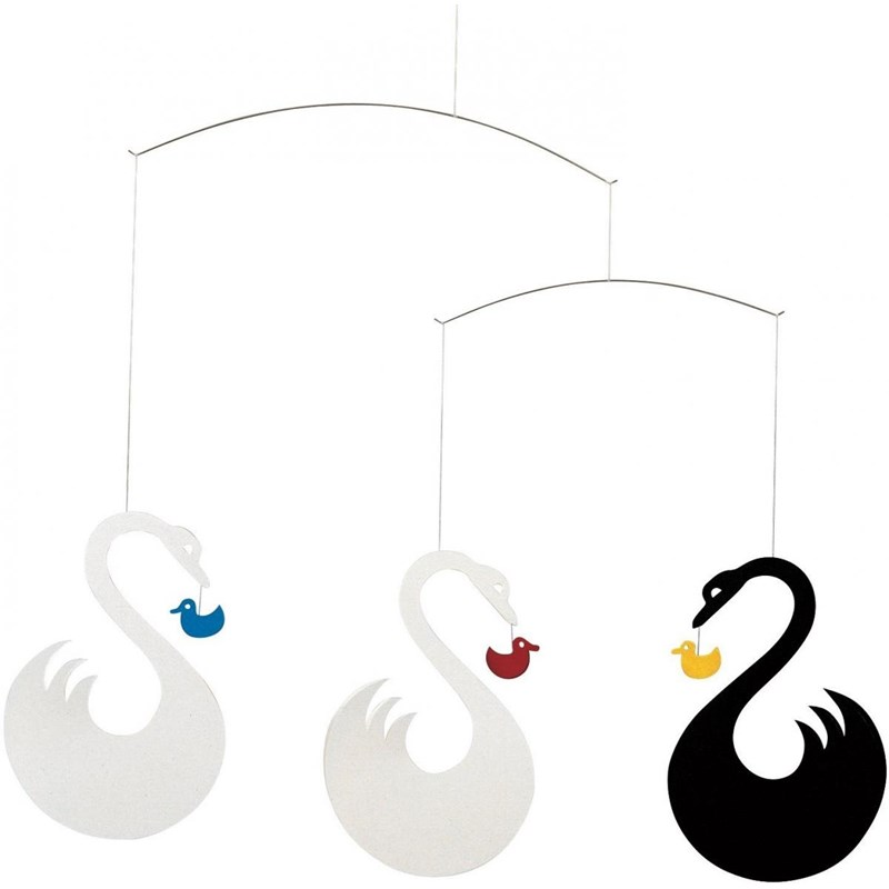Flensted - Mobile fantaisie de cygnes