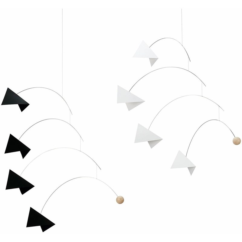 Flensted - Mobile mirage, blanc/noir