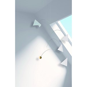 Mobile mirage, blanc/noir