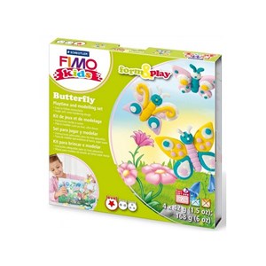 Fimo kids form and play papillons