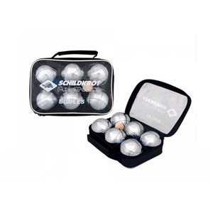 Boules de petanque set acier chrome
