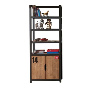 Vipack bibliothèque alex 2 portes