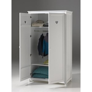 Vipack armoire amori 2 portes
