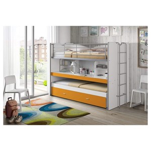 Vipack lits superposés bonny 2 couch...