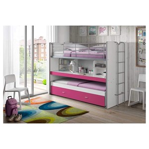 Vipack lits superposés bonny 2 couch...