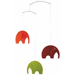 Mobile flensted olephants plexiglass