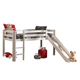 Vipack pino lit compact avec tobogga...