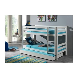 Vipack pino lit superposé pin massif...