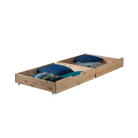 Vipack pino lot de 2 tiroirs pin mas...