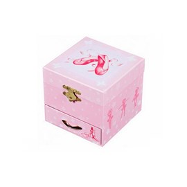 Coffret musique cube chaussons balle...
