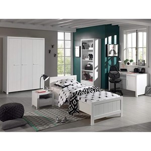 Vipack armoire erik 3 portes