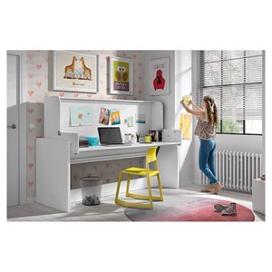 Vipack lit transformable en bureau d...
