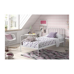 Vipack lit en métal alice 90x200cm b...