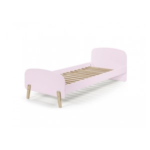Vipack lit simple kiddy en bois laqu...
