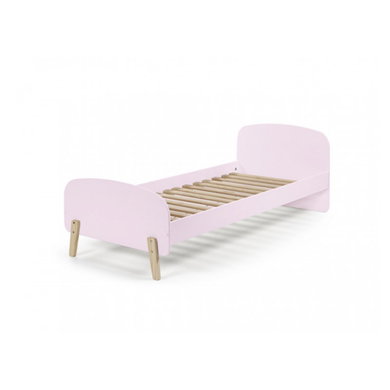 Vipack lit simple kiddy en bois laqu...