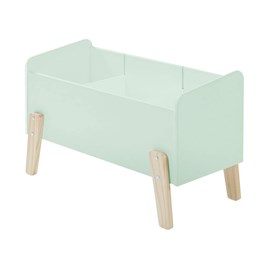Vipack coffre à jouets kiddy vert me...