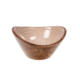 Saladier positive taupe 23 cm