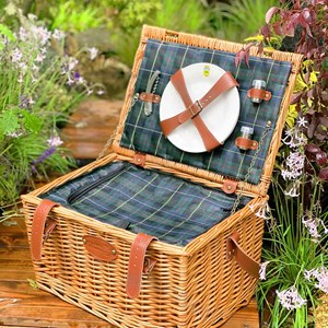 Panier pique-nique trianon vert 2 pers.