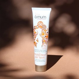 Crème solaire visage teintée spf50 sable