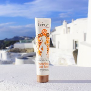 Crème hydratante visage teinté spf50 bio
