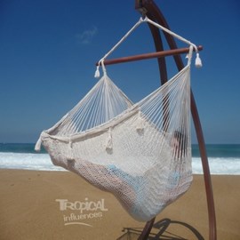 Hamac chaise san blas écru