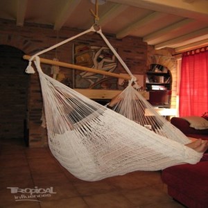 Hamac chaise san blas écru