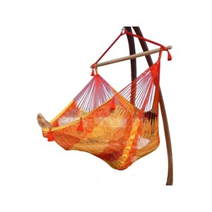 Hamac chaise san blas feu