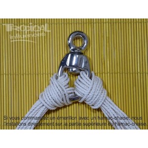 Emerillon inoxydable pour hamac chaise