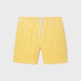 Short en velours jaune - m