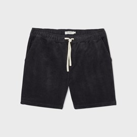 Short en velours anthracite - s