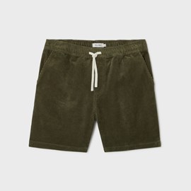 Short en velours kaki - l