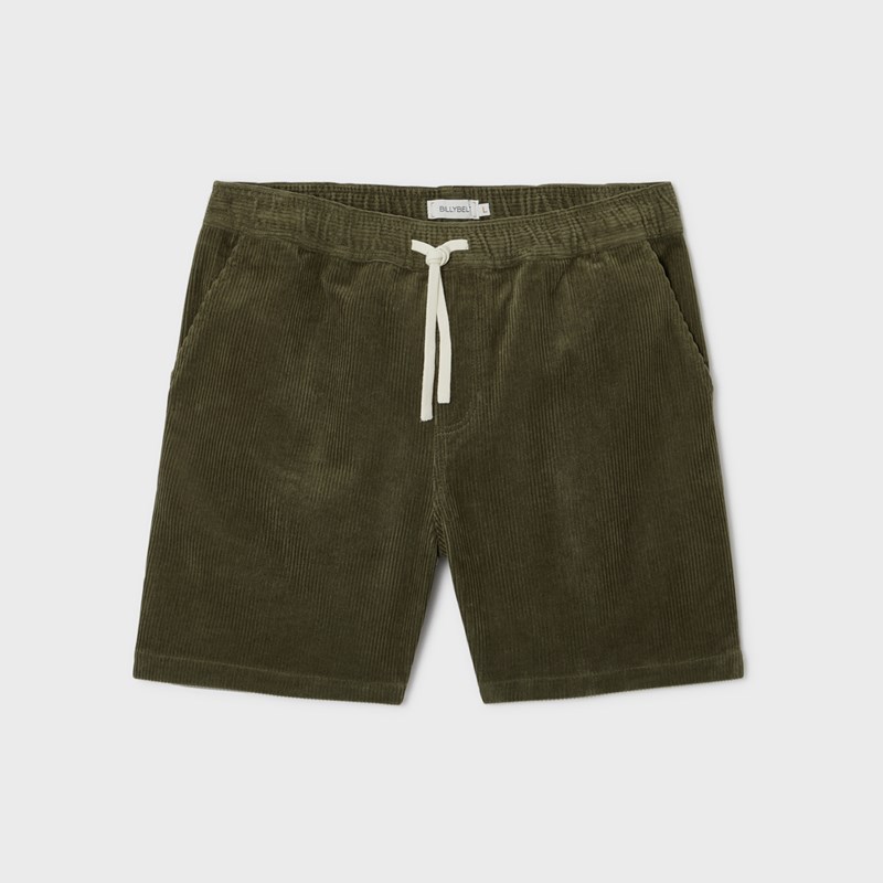 Short en velours kaki - xl