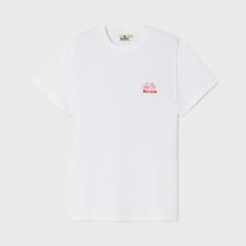 T-shirt brodé vélo - m