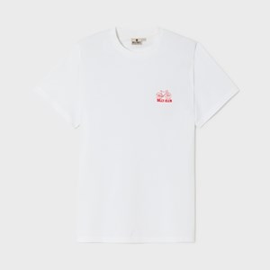 T-shirt brodé vélo - m